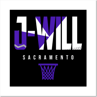 Williams Sacramento Basketball Warmup Posters and Art